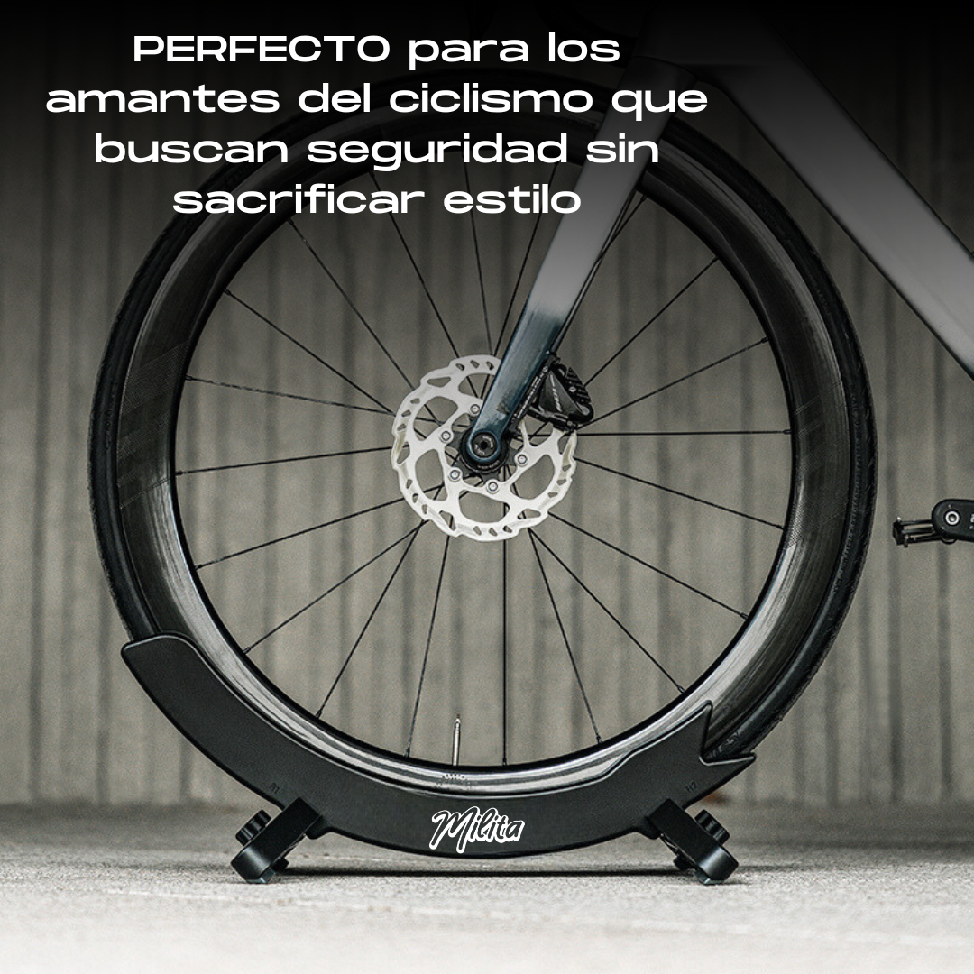 Soporte de piso para bicicleta de Ruta y Montaña