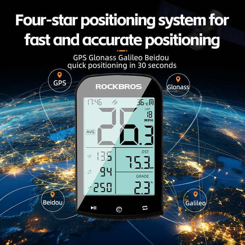 Ciclocomputador GPS Rockbros M1