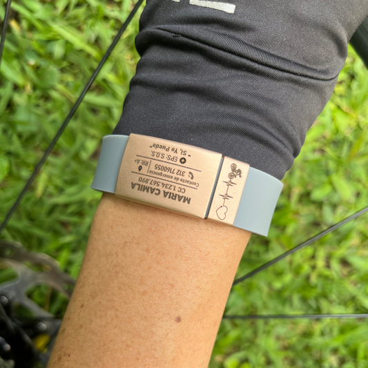 Manilla de Identificación PIN Rose