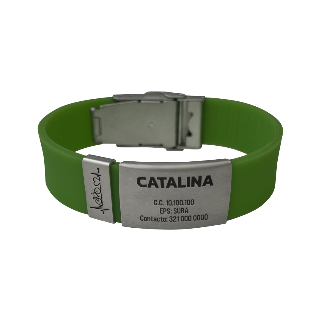 Manilla de Identificación Silver