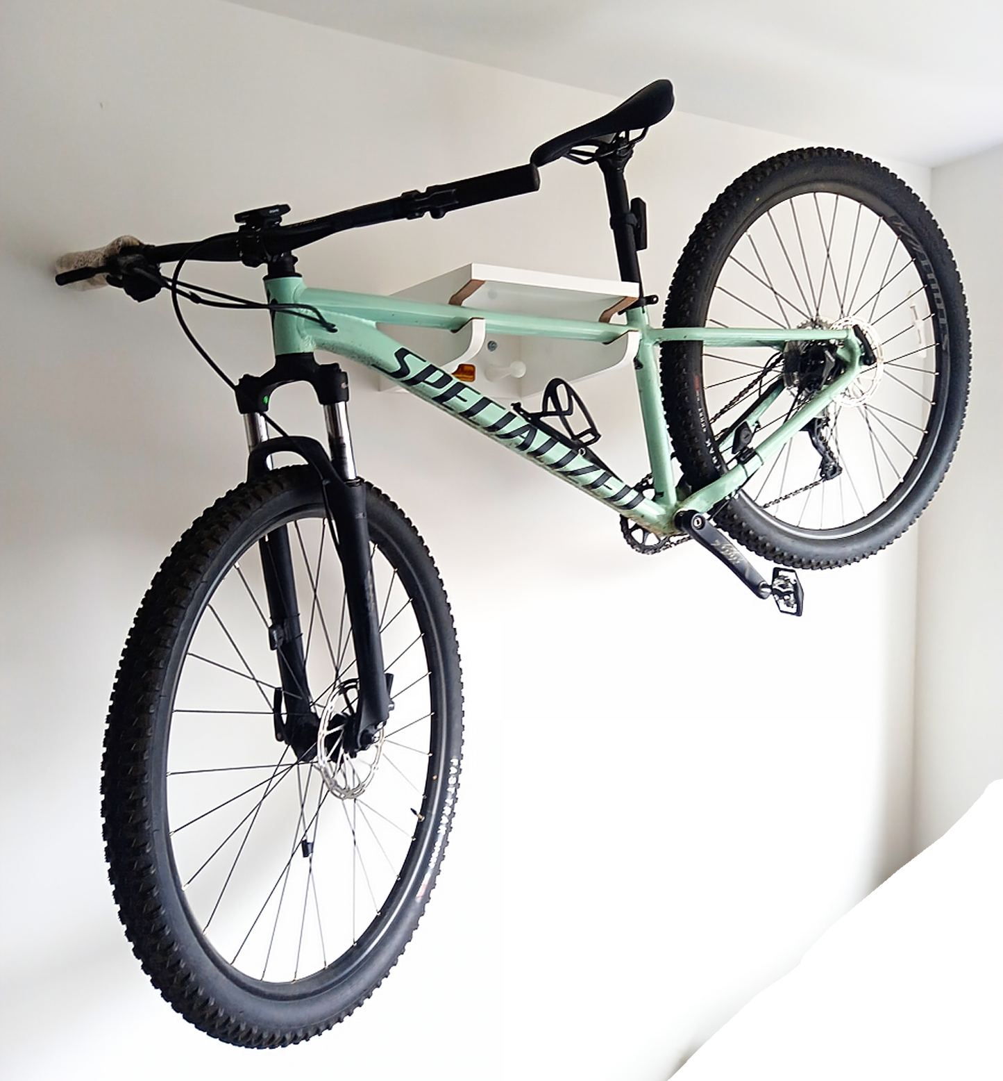 Soporte para bicicleta en madera Ref: MTB Rider