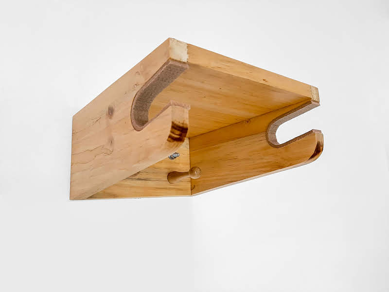 Soporte para bicicleta en madera Ref: MTB Rider