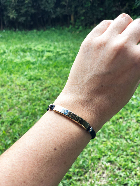 Pulsera de cuero sintético Imagine