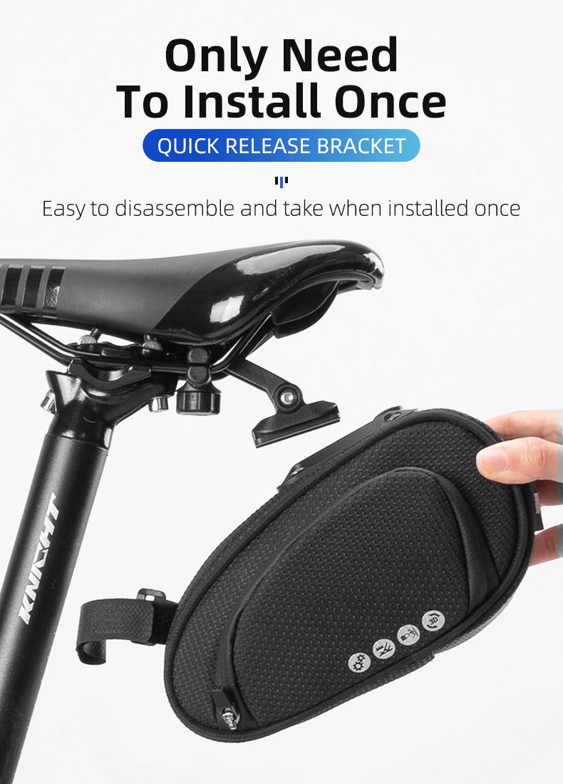 Bolsa impermeable para sillín de bicicleta Rockbros