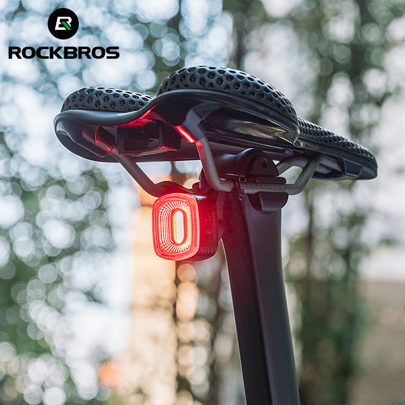 Luz trasera de bicicleta inteligente Rockbros