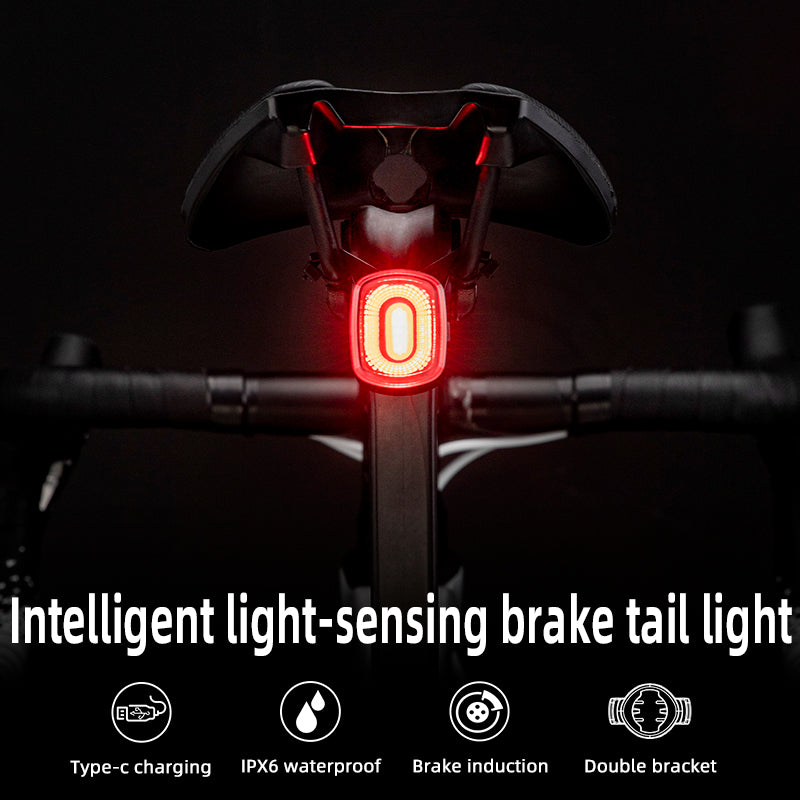 Luz trasera de bicicleta inteligente Rockbros